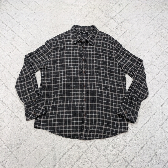 Rails Shirt Men's XXL Gray Charcoal Brick Brushed Lennox Button Up Soft - Picture 1 of 6